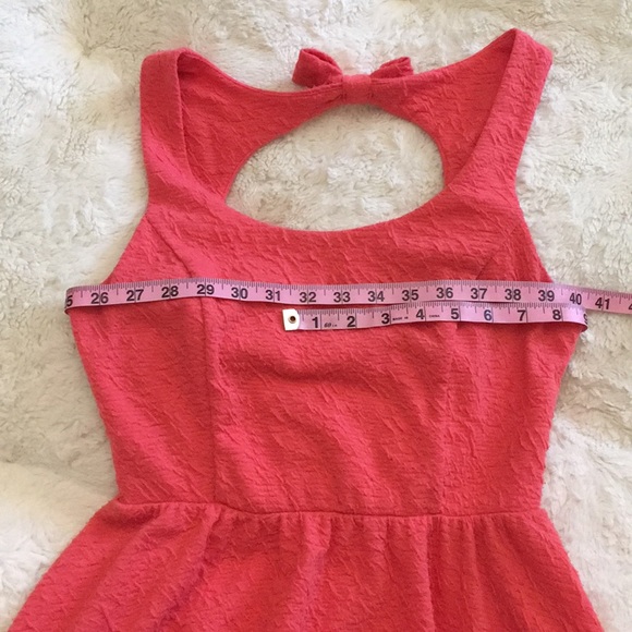 Lauren Conrad Coral Dress - Picture 7 of 10